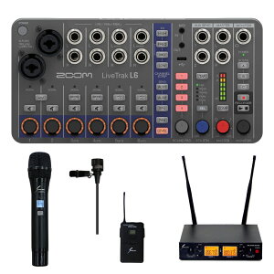 ZOOM Y[ LiveTrak L6 ~LT[^MTR CX}CN1{ s}CN1Zbg
