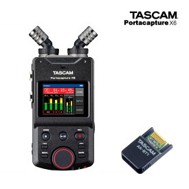 3/30はエントリーで最大P5倍★TASCAM Portacapture X6 Bluetoothアダプター AK-BT1セット