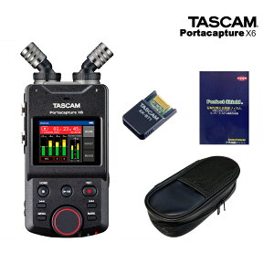 TASCAM Portacapture X6 (\tgP[X+BluetoothA_v^[ AK-BT1+یtBZbg)