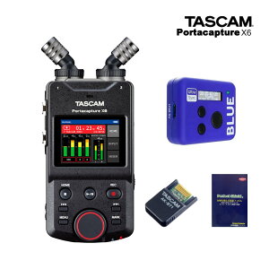 TASCAM Portacapture X6 + UltraSyncBlue Bluetooth^CR[hZbg