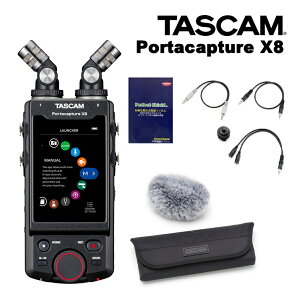 TASCAM Portacapture X8 + �r�f�I�����A�N�Z�T���[�L�b�g AK-DR11CmkII