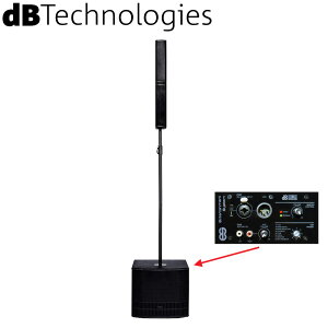 dBTechnologies R^Xs[J[Zbg ES802 (m/1200W PEAK)(\)