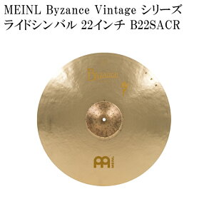 MEINL �}�C�l�� B22SACR Byzance Vintage Series ���C�h�V���o�� 22�C���`