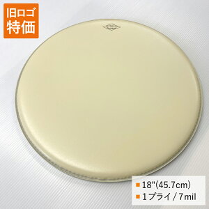 �t���A�^���p �w�b�h 18�C���`(45.7cm)�R�[�e�b�h�E���B���e�[�W �w�b�h�y1�v���C/10mil�zAQUARIAN MOTC-T18�u�`���[�j���O���Ղ��vREMO(����)��EVANS(�G�o���X)���l�ɊC�O�Œ�Ԃ̃u�����h �A�N�G���A