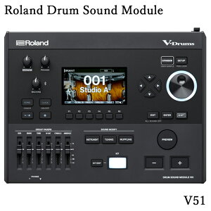 Roland �������W���[�� V51 Drum Sound Module ���[�����h