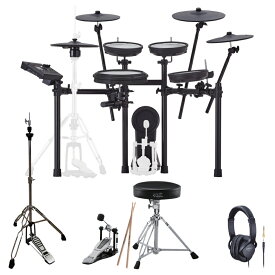 Roland ローランド TD-17KVX2 V-Drums 電子ドラム ハイハットスタンド/アクセサリーパック/ヘッドフォン付きセット エレドラ