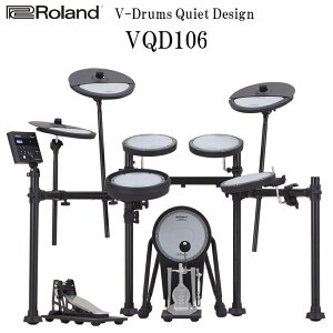 [ɒ@É WZłS Roland [h VQD106 V-Drums Quiet Design dqh Zbg hEhU