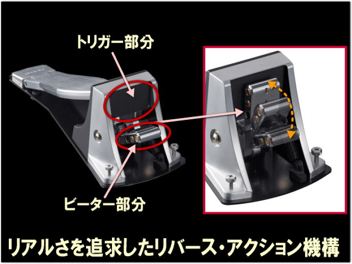 楽天市場】Roland KT-10 ローランド 電子ドラム用トリガー一体型