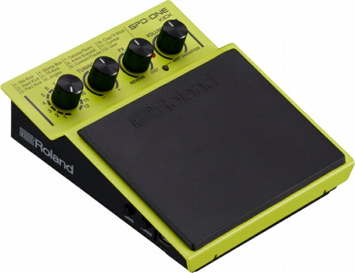 楽天市場】Roland 電子パーカッション SPD ONE KICK 1つのパッドで1 