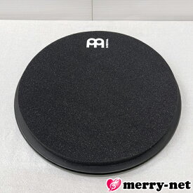 【箱痛み品特価】MEINL ドラム練習パッド MMP12BK 12インチ ブラック マイネル ドラムトレーニングパッド