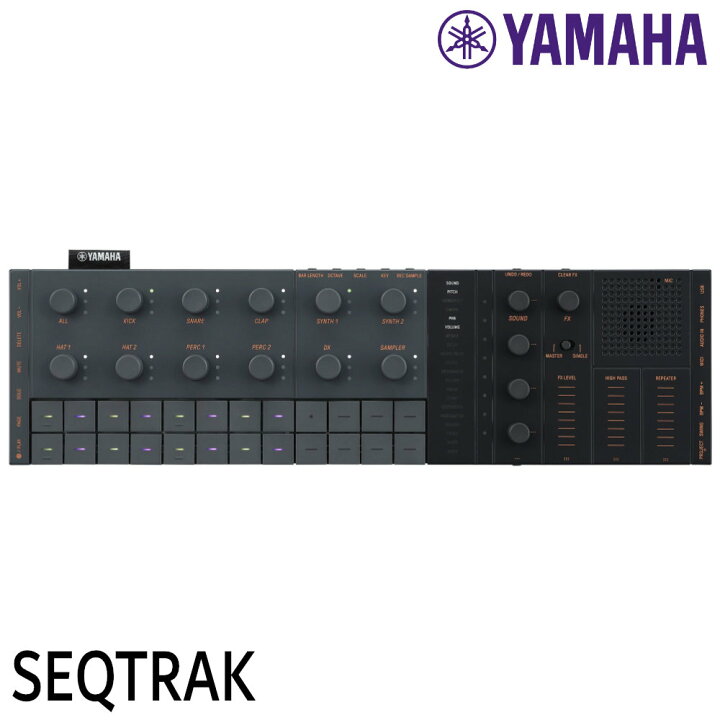 楽天市場】YAMAHA SEQTRAK BK (ブラック) シークトラック : 楽器のこと 