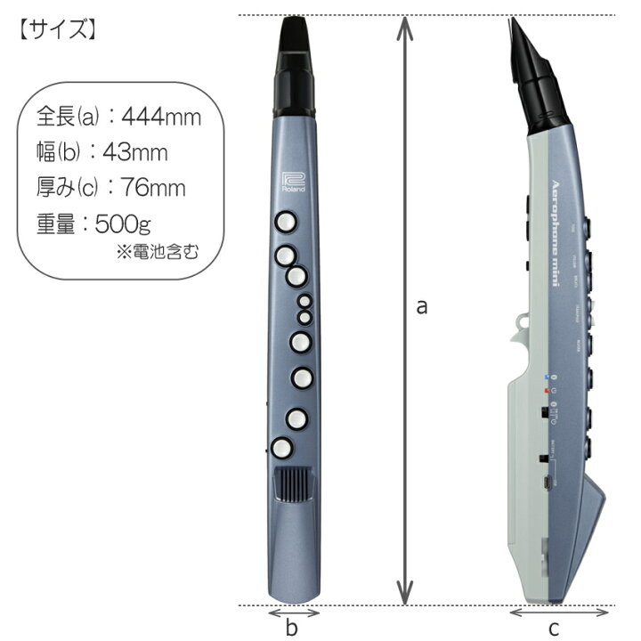 楽天市場】Roland Aerophone mini /AE-01 エアロフォンミニ/ デジタル  