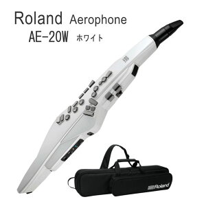 Roland Aerophone /AE-20W �z���C�g �G�A���t�H�� �f�W�^���Ǌy��i�P�[�X�t���j(10��24�����_ �������݌ɂ���)