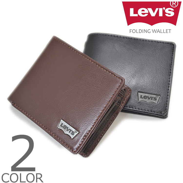 【全2色】 Levi's リーバイス ウォレット 二つ折り 財布 メンズ レディース 男女兼用 | Merry