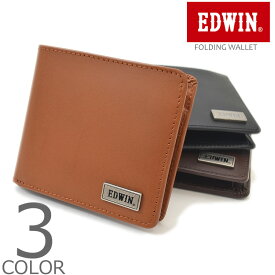 【期間限定価格】 【全3色】 EDWIN エドウィン ウォレット 二つ折り 財布 メンズ レディース 男女兼用 【返品不可】