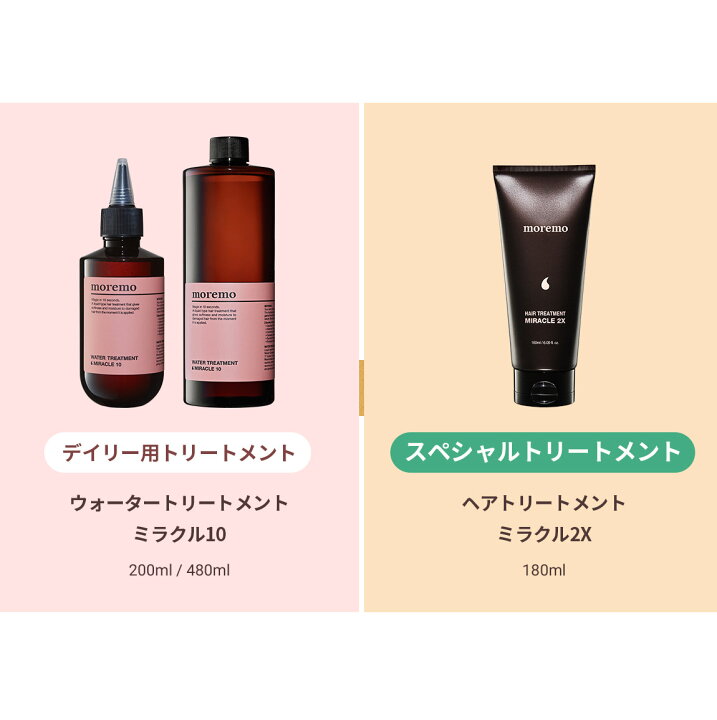 楽天市場 日本公式 Moremo モレモ ヘアトリートメントミラクル2x 大容量 Hair Treatment Miracle 2x 480ml もれも ヘアオイル シャンプー ランキング 人気 ヘアケア 韓国 コスメ 話題 美容院 メンズ トリートメント ボリューム 公式 正規品 ヘアサロン 雑誌掲載