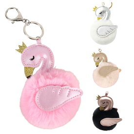 バレエ キーホルダー バッグチャーム スワン ティアラ バレリーナ 女の子 キッズ ジュニア プレゼント プチギフト 発表会 お返し バレエ用品