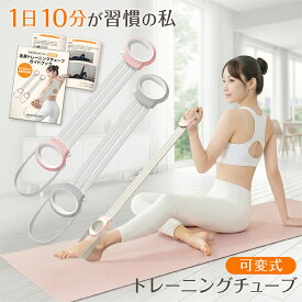 【今だけレビューで特典配布中】 3本チューブ強度可変式 トレーニングチューブ ストレッチチューブ ストレッチバンド ゴムバンド 背筋 背中 肩甲骨 筋トレ フィットネスバンド エクササイズ ダイエット
