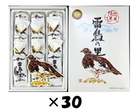 （30箱セット）田中屋 雷鳥の里9コ入×30箱セット（AS）（代引・他の商品と混載不可）（沖縄・離島への発送は不可）