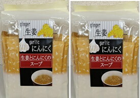 （2袋セット）生姜とにんにくのスープ×2袋セット（AT）（代引不可・他の商品と混載不可）