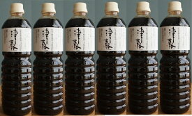 （6本セット）中村醸造元（TS）津軽本醸造醤油　1000ml×6本セット（代引・他の商品と混載不可）（沖縄・離島への発送は不可）