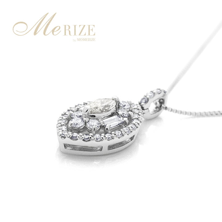 楽天市場】天然ダイヤモンド 0.45ct マーキス シェイプ パヴェ 