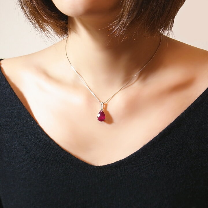 楽天市場】【超特価】大粒 天然 一粒 ルビー 4.0ct UP ＆ ダイヤ  