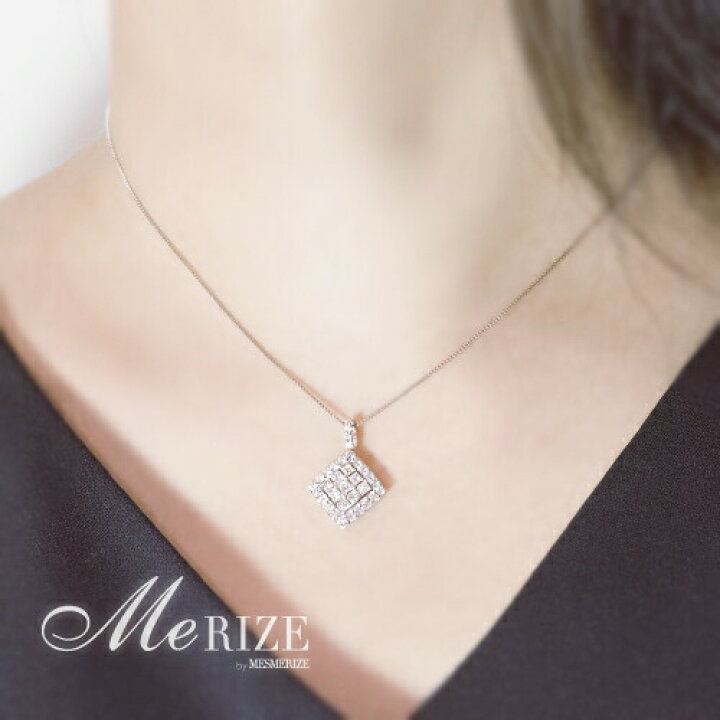 楽天市場】pt900 天然 ダイヤ 1.0ct パヴェ ネックレス プラチナ 