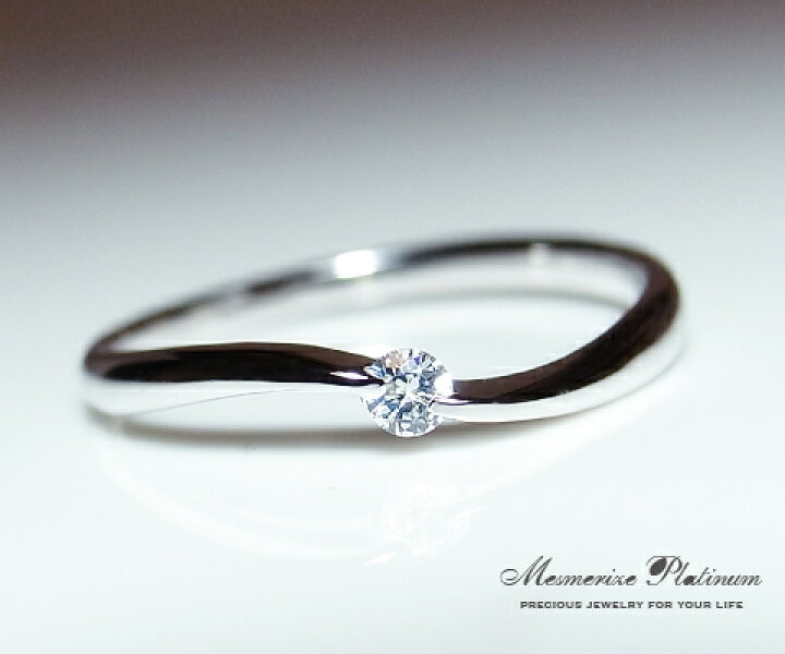 楽天市場】K18 一粒 天然 ダイヤ 0.05ct リング ゴールド各色 指輪 
