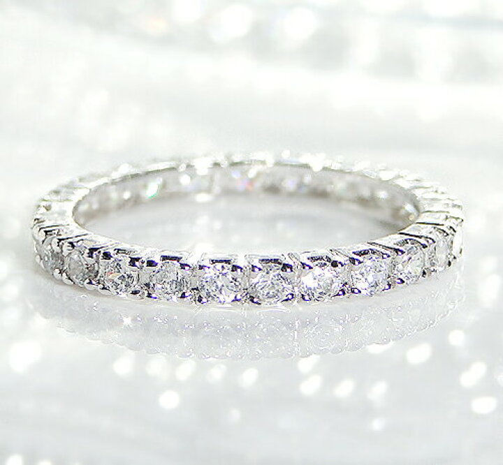 楽天市場】天然 ダイヤ フルエタニティ リング 0.66ct〜0.80ct  