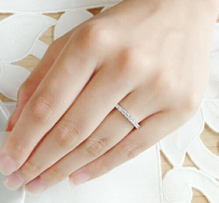 楽天市場】天然 ダイヤ フルエタニティ リング 0.66ct〜0.80ct  