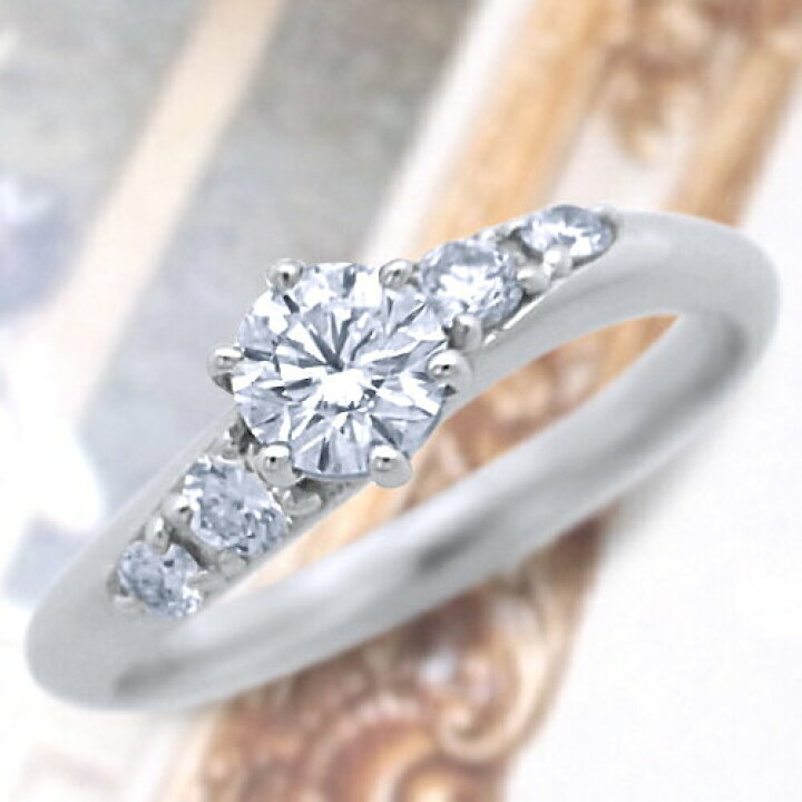 楽天市場】pt950 pt900 K18 天然 大粒 一粒 ダイヤ 0.38ct リング 