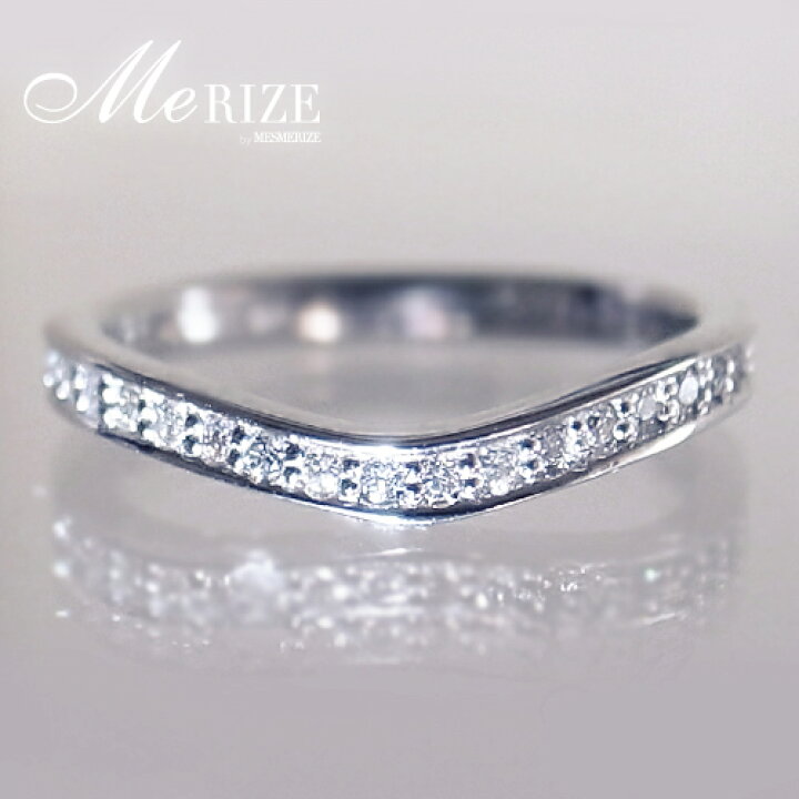 楽天市場】pt950 pt900 K18 天然 ダイヤ 0.20ct Vライン Uライン  