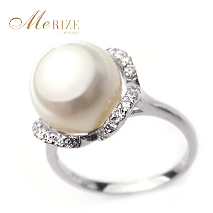 楽天市場】pt950 pt900 K18 天然 大粒 パール 11mm ダイヤ プラチナ  