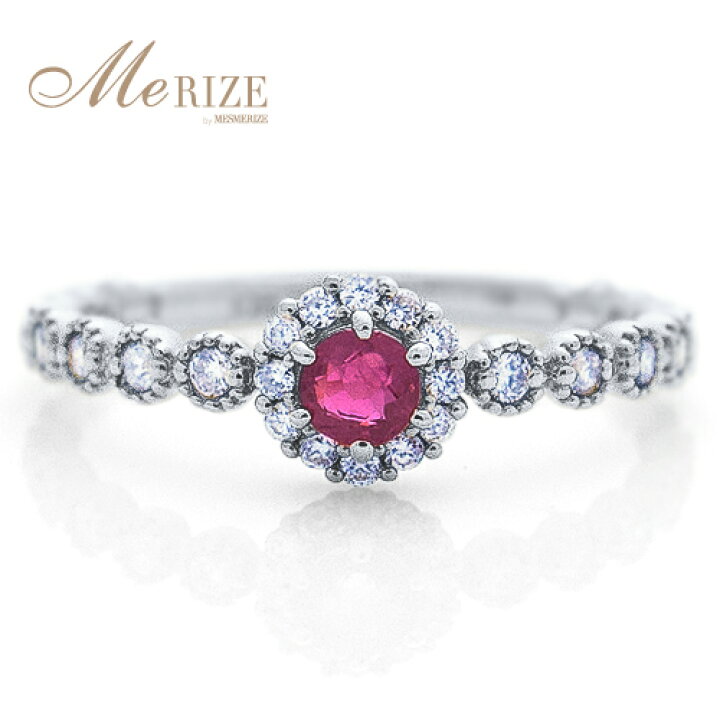 楽天市場】大粒 天然 ルビー 0.15ct ＆ ダイヤ K18 ゴールド各色  