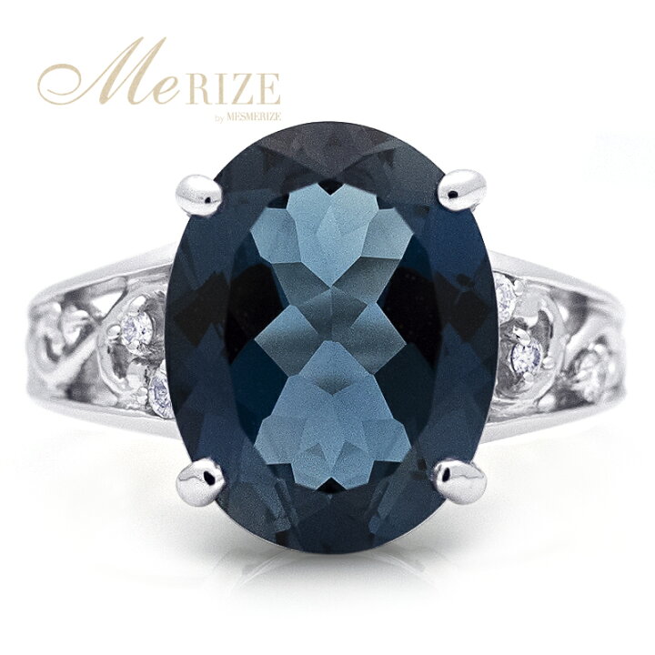 楽天市場】pt950 pt900 K18 大粒 天然 一粒 4.5ct up ロンドンブルー  