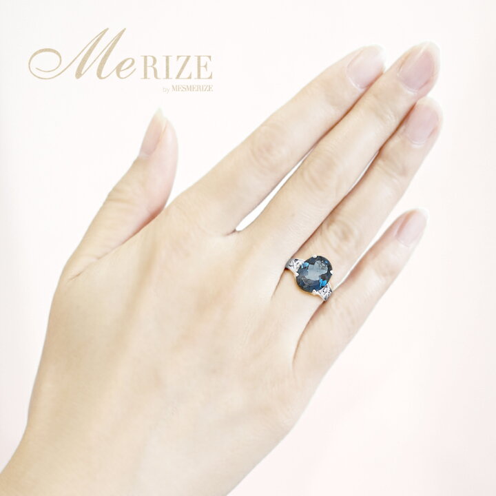 楽天市場】pt950 pt900 K18 大粒 天然 一粒 4.5ct up ロンドンブルー  