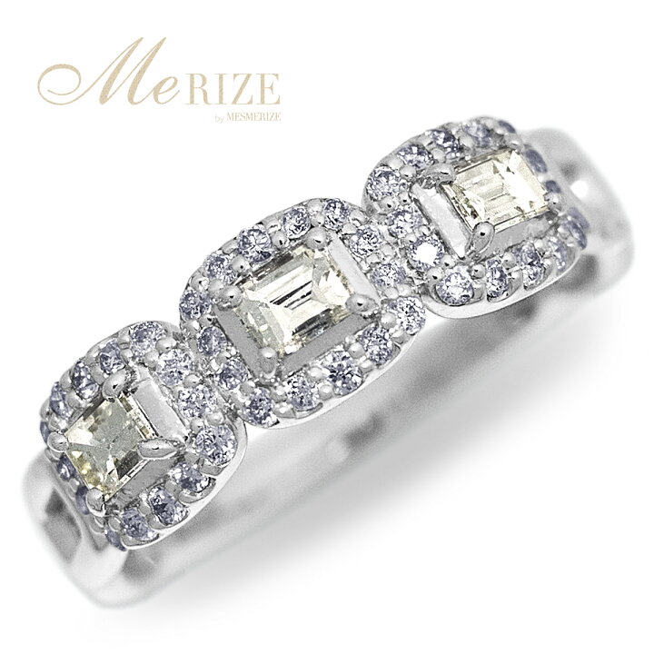 楽天市場】天然 ダイヤ 0.5ct パヴェ リング プラチナ pt950 pt900 K18 