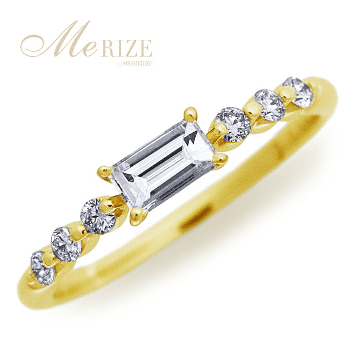 楽天市場】天然 バゲットカット ダイヤ 0.36ct リング プラチナ pt950 
