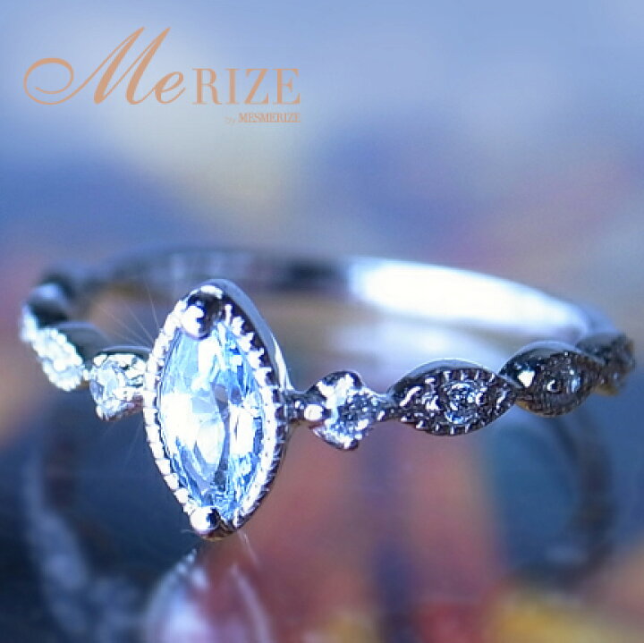 楽天市場】K18 K10 大粒 天然 一粒 ブルートパーズ 3x6mm ＆ ダイヤ  