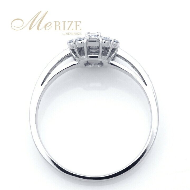 楽天市場】天然 ダイヤ 0.50ct バケット ＆ ラウンド カット コンビ 