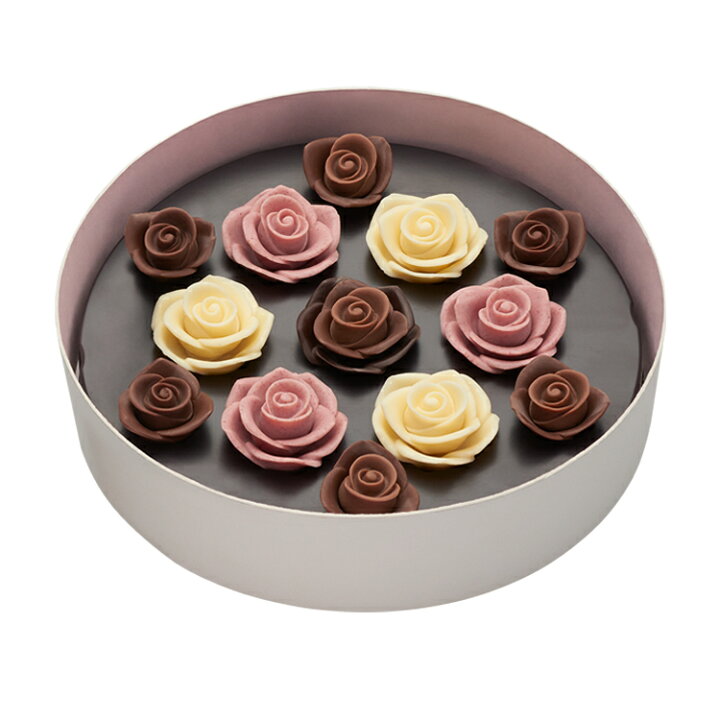 楽天市場 薔薇 バラ チョコ ギフト 贈り物 プレゼント 誕生日 お祝い お礼 ホワイトデー 手土産 綺麗 おしゃれ かわいい メサージュ ド ローズ ソニア ル ブーケ ｌ メサージュ ド ローズ楽天市場店