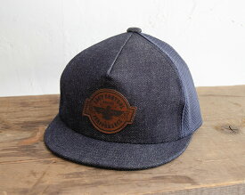 [ LOST CONTROL ] デニムメッシュアンパイアキャップ / Denim Mesh Umpire Cap