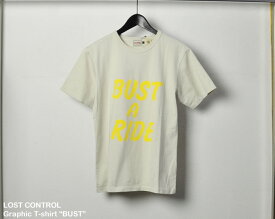 [ LOST CONTROL ] グラフィック Tシャツ "BUST" / Graphic T-shirt "BUST"