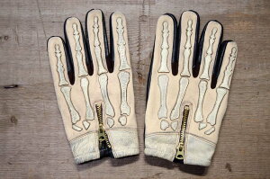 [ Vin & Age ] �O���[�u / GLOVE : TYPE VG15 SKELETON GLOBE (ivory)