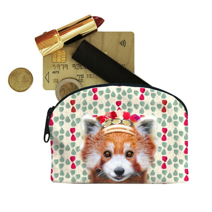 楽天市場 レッサーパンダ アニマル小銭入れ 幅11cm 高8 5cm フランス製ブランド レッセリュシーフェール カワイイ動物がいっぱい レッサーパンダ 持ち運びに便利レディース 小銭入れ コインケース 小さい かわいい可愛い おしゃれ ｍｅｓｓｅ