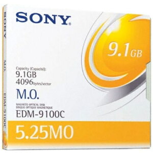 SONY 5C` MOfBXN 9.1GB EDM-9100C 5.25C` 5^ 5.25^