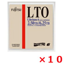 新品 富士通 LTO Ultrium 6 データカートリッジ 10本セット FUJITSU LTO Ultrium 6 Data Cartridge 10pcs