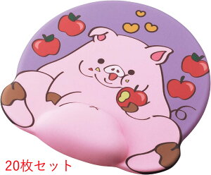 GR XgXgt}EXpbh 20Zbg ELECOM Aj}}EXpbh łՂ u^ MP-AN02PIG pL[[h  animal mousepad  pig iipACe v[g VN 