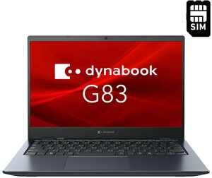 Vi 13.3^ SIMt[m[gp\R dynabook G83/MY Windows 11 Pro Ce Core Ultra 5 Ce vPro vbgtH[  16GB SSD 256GB LTEΉCXWAN nanoSIM eSIM Wi-Fi 6E Thunderbolt 4 vCoV[